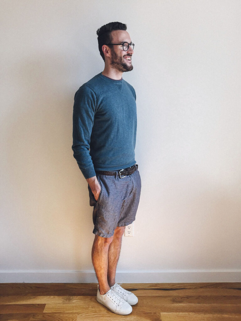 five ways to wear one: tailored fit shorts