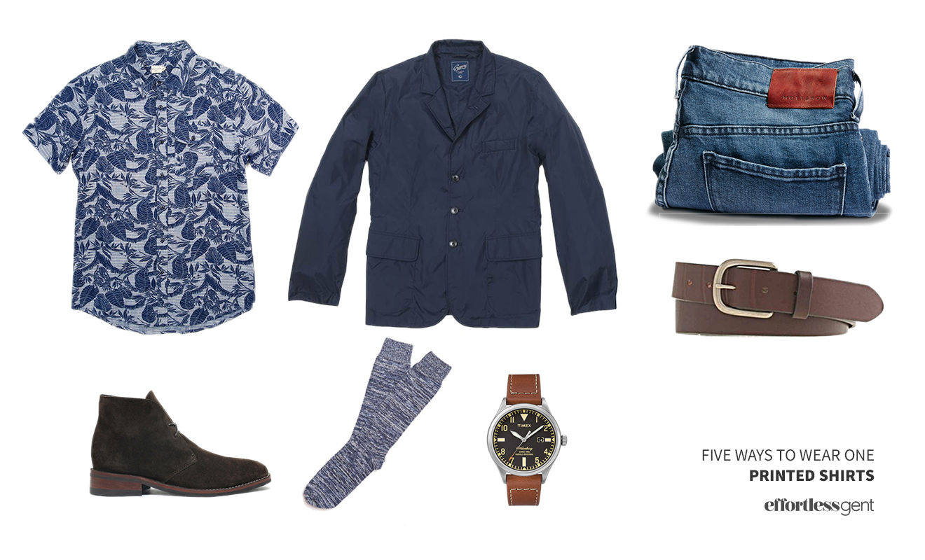 Five Ways to Wear One: Printed Shirts