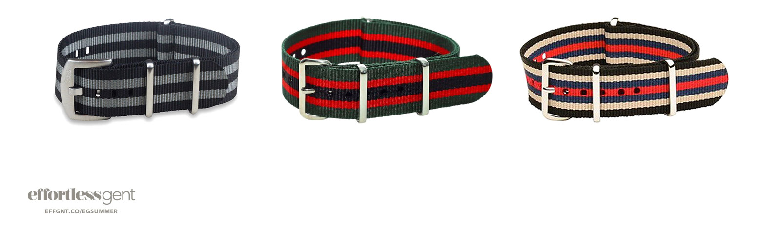 colorful nato watch straps for men