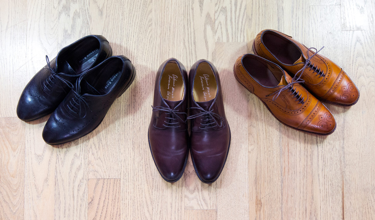 effortless essentials minimalist wardrobe - formal shoes
