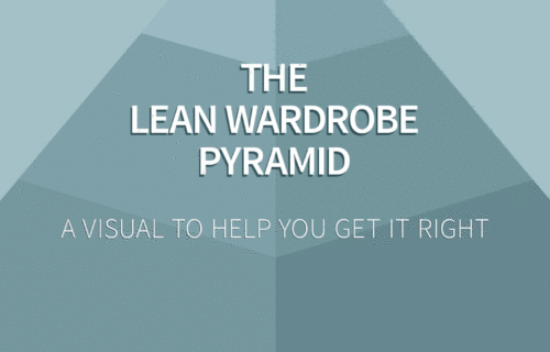 Lean Wardrobe Pyramid: Create The Perfect Men’s Minimalist Wardrobe