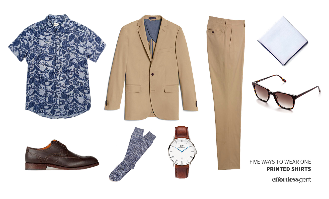 Five Ways to Wear One: Printed Shirts