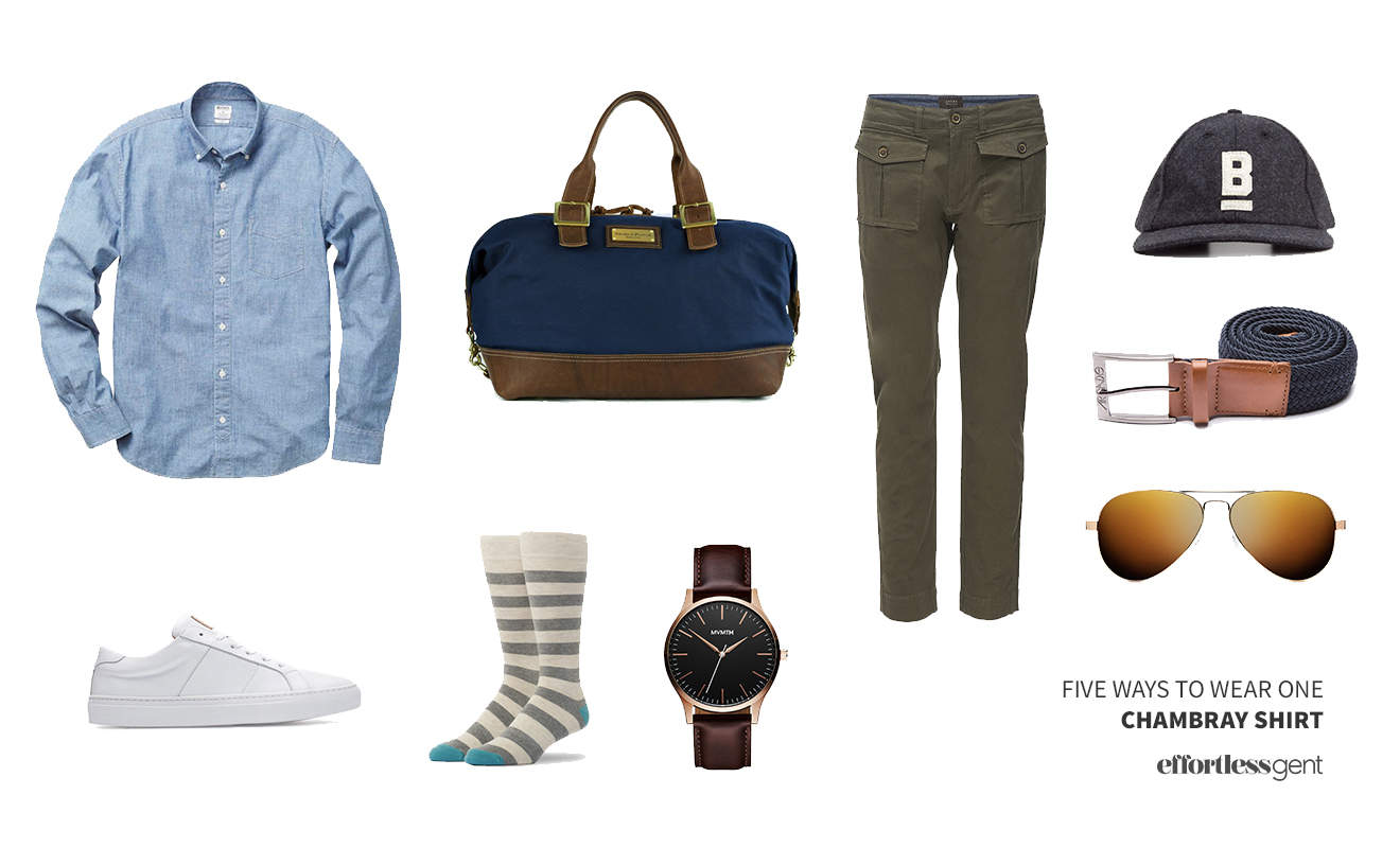 Five Ways to Wear One: Chambray Shirt