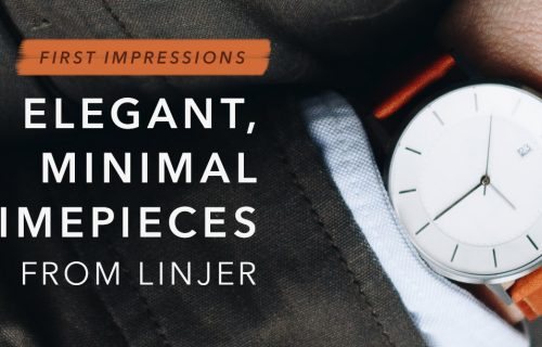 First Impressions of the Linjer Classic Watch (review and photos)