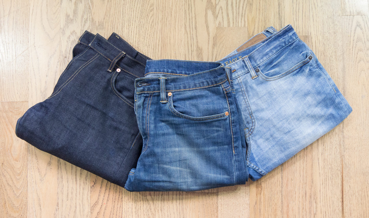 effortless essentials minimalist wardrobe - jeans