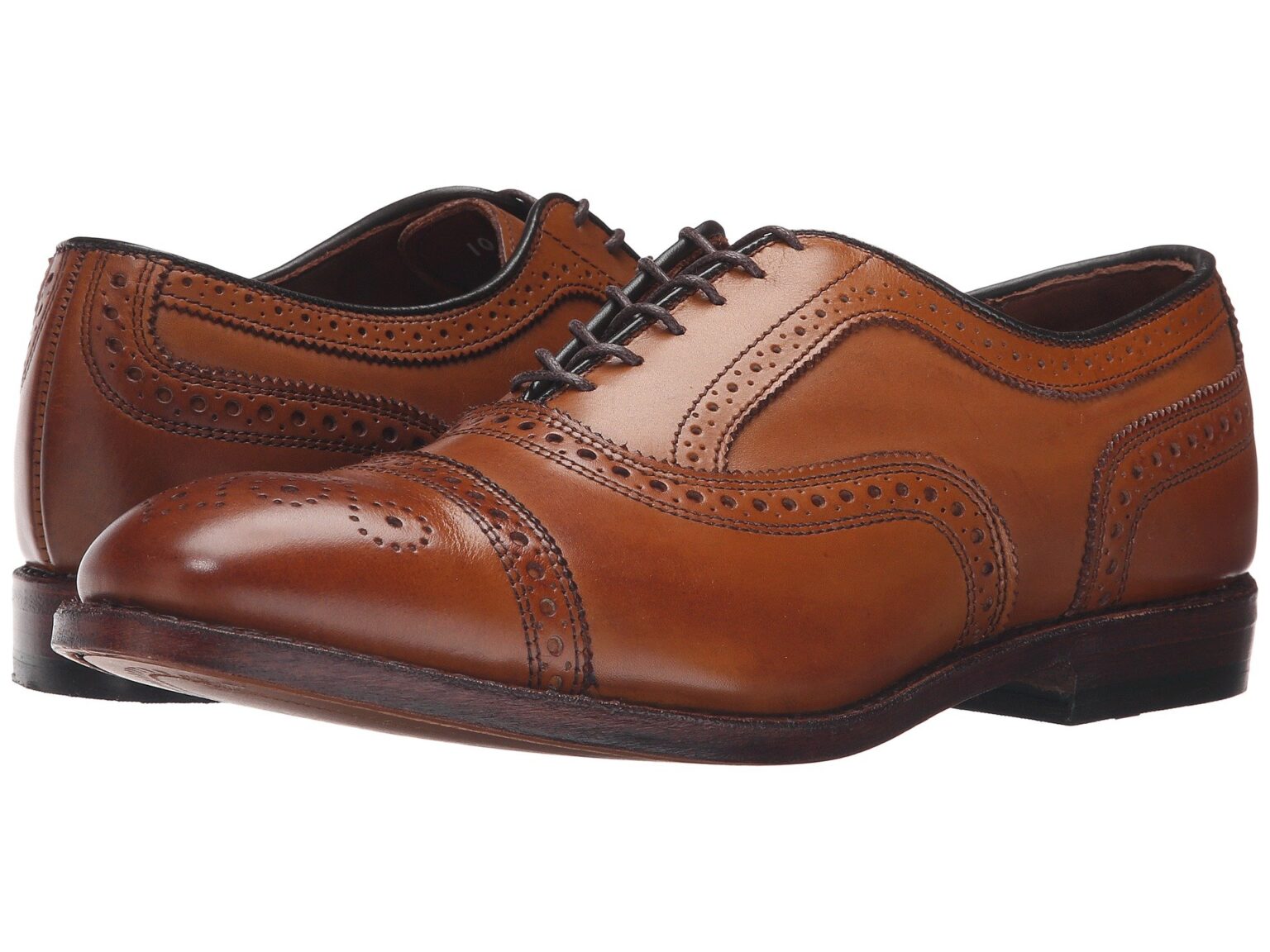 Brown Dress Shoe Authentic Genuine Skin Italian Onesto Dark Brown main image 0