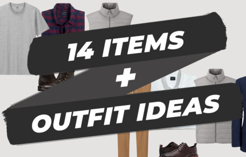 14 items and outfit ideas for a college wardrobe