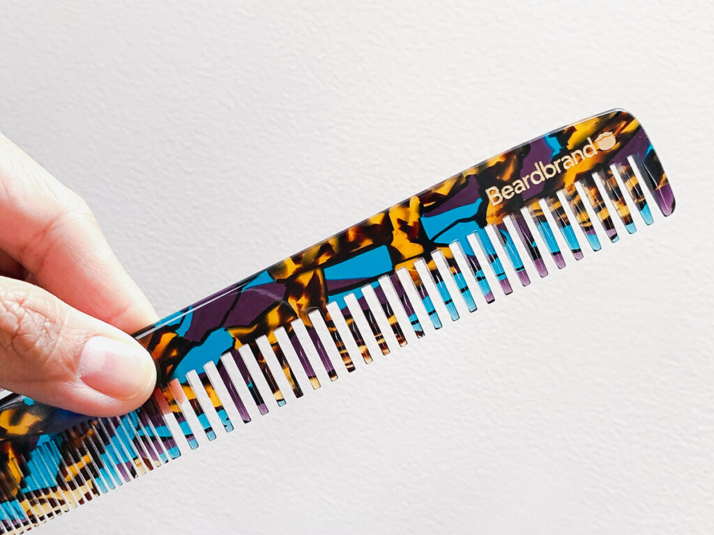 colorful comb from Beardbrand