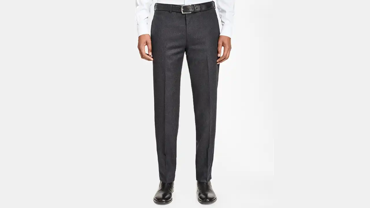 Brooks Brothers Grey Flannel Trousers