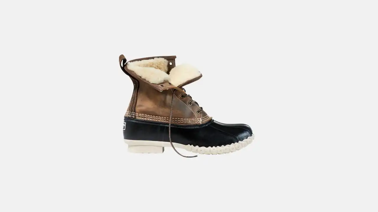 L.L. Bean Shearling-Lined Bean Boots
