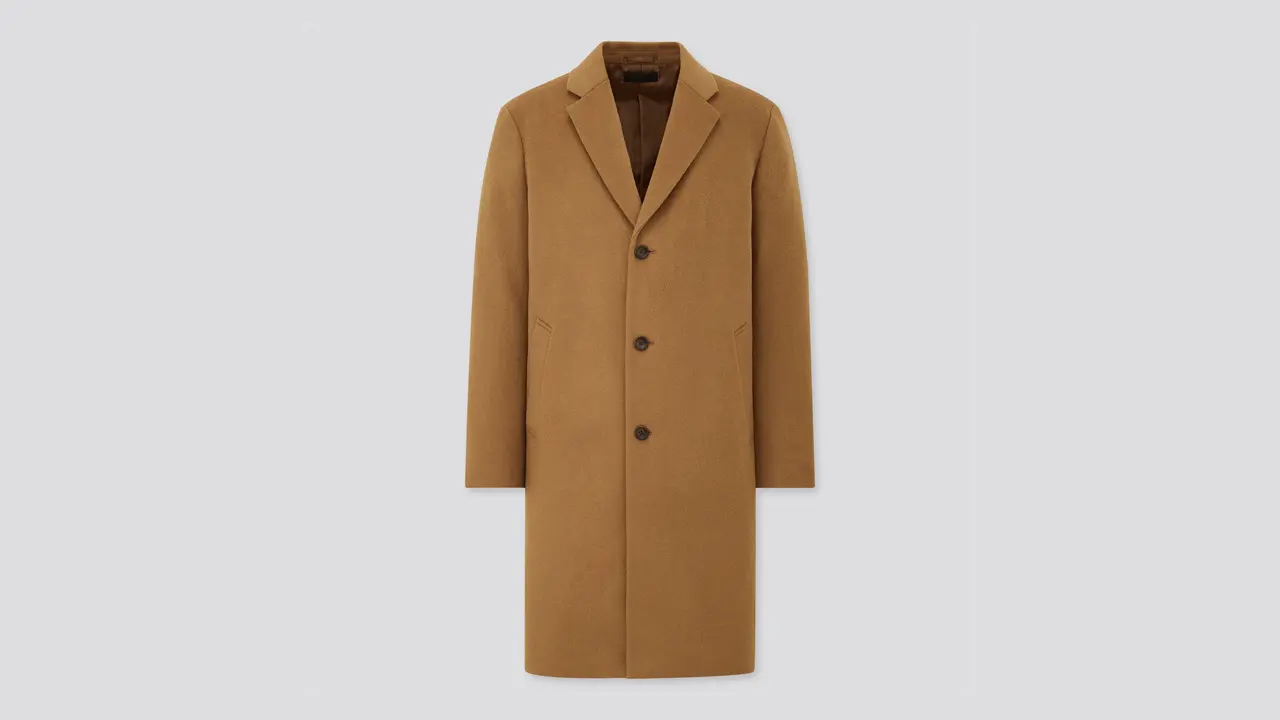 Uniqlo Wool Cashmere Chesterfield Coat