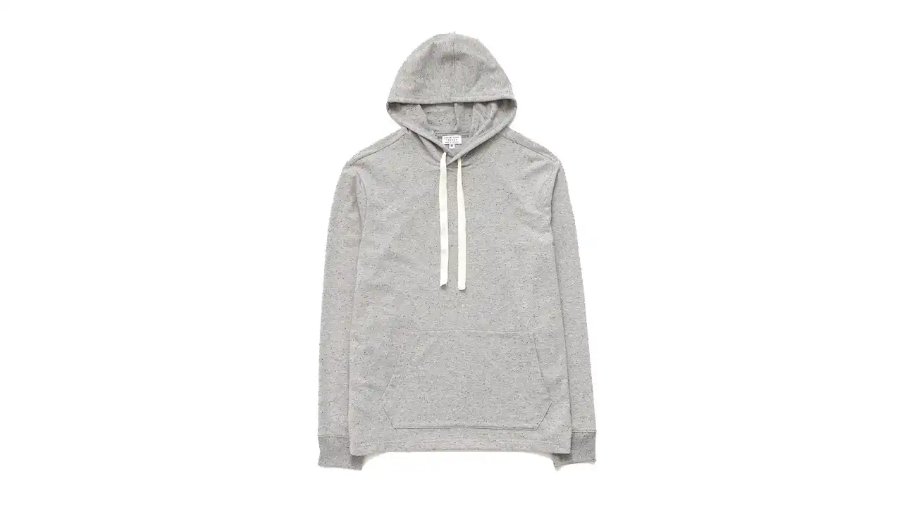 American Trench Flecked Terry Hoodie