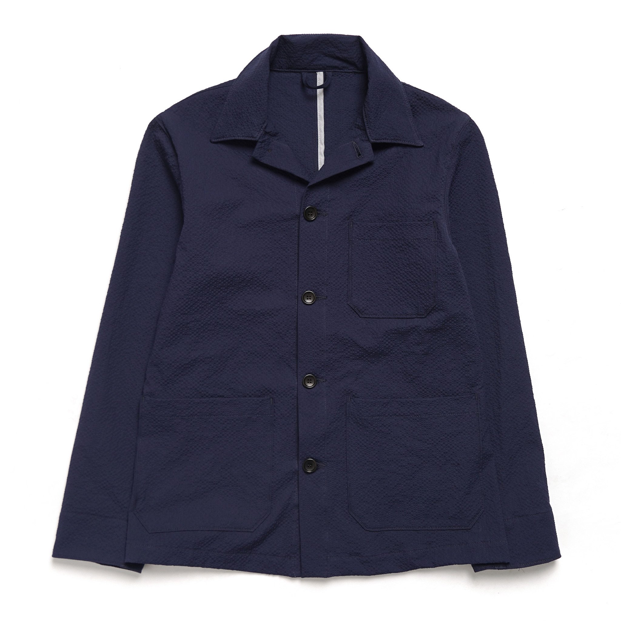 American Trench Italian Seersucker Chore Coat