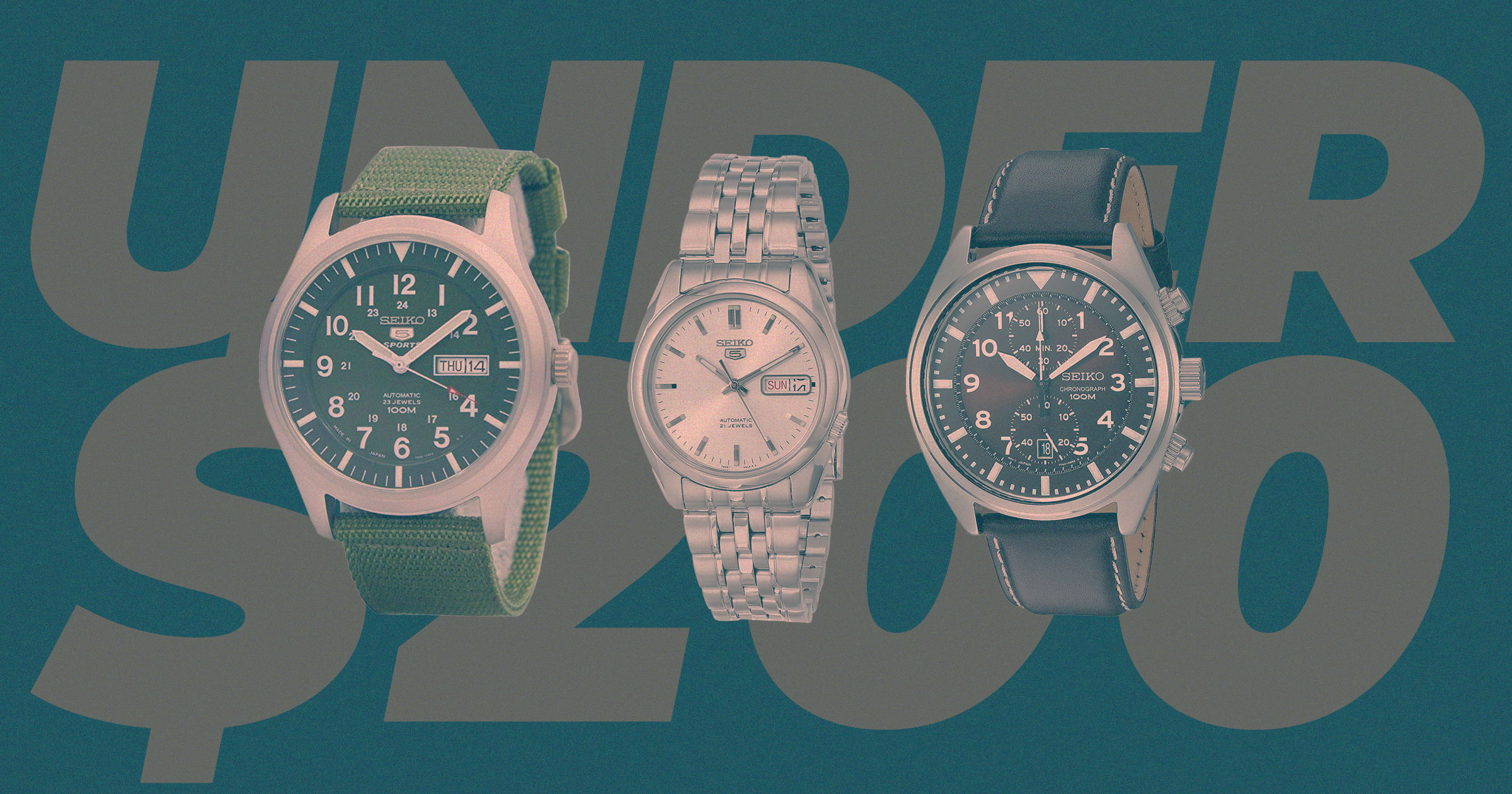 Twice As Nice: Here Are 15 Of The Best Seiko Watches Under $200