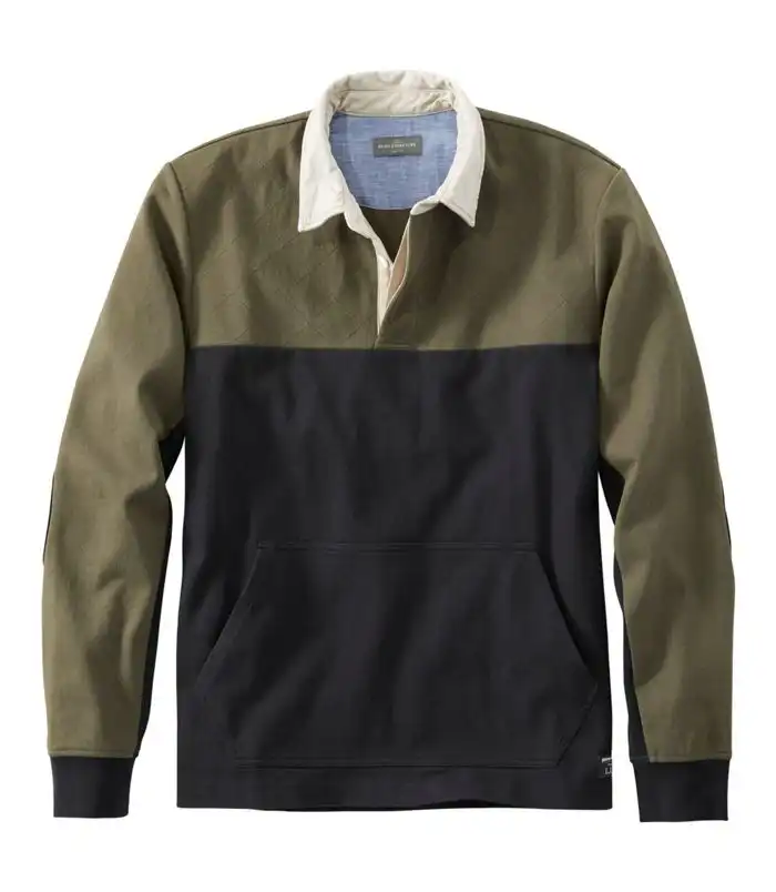 L.L. Bean Quilted Rugby Shirt