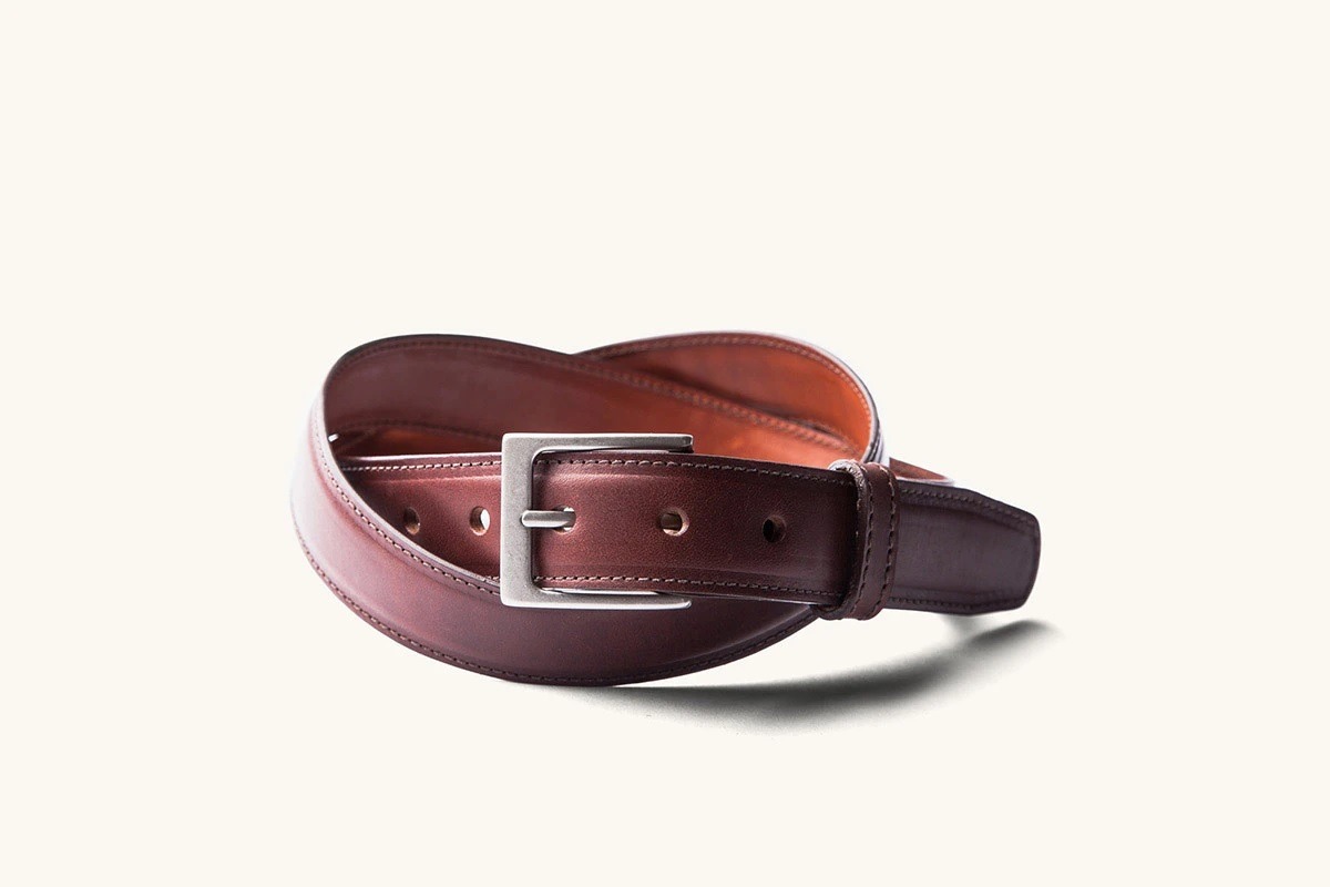 Tanner Goods Dress Belt in Cognac