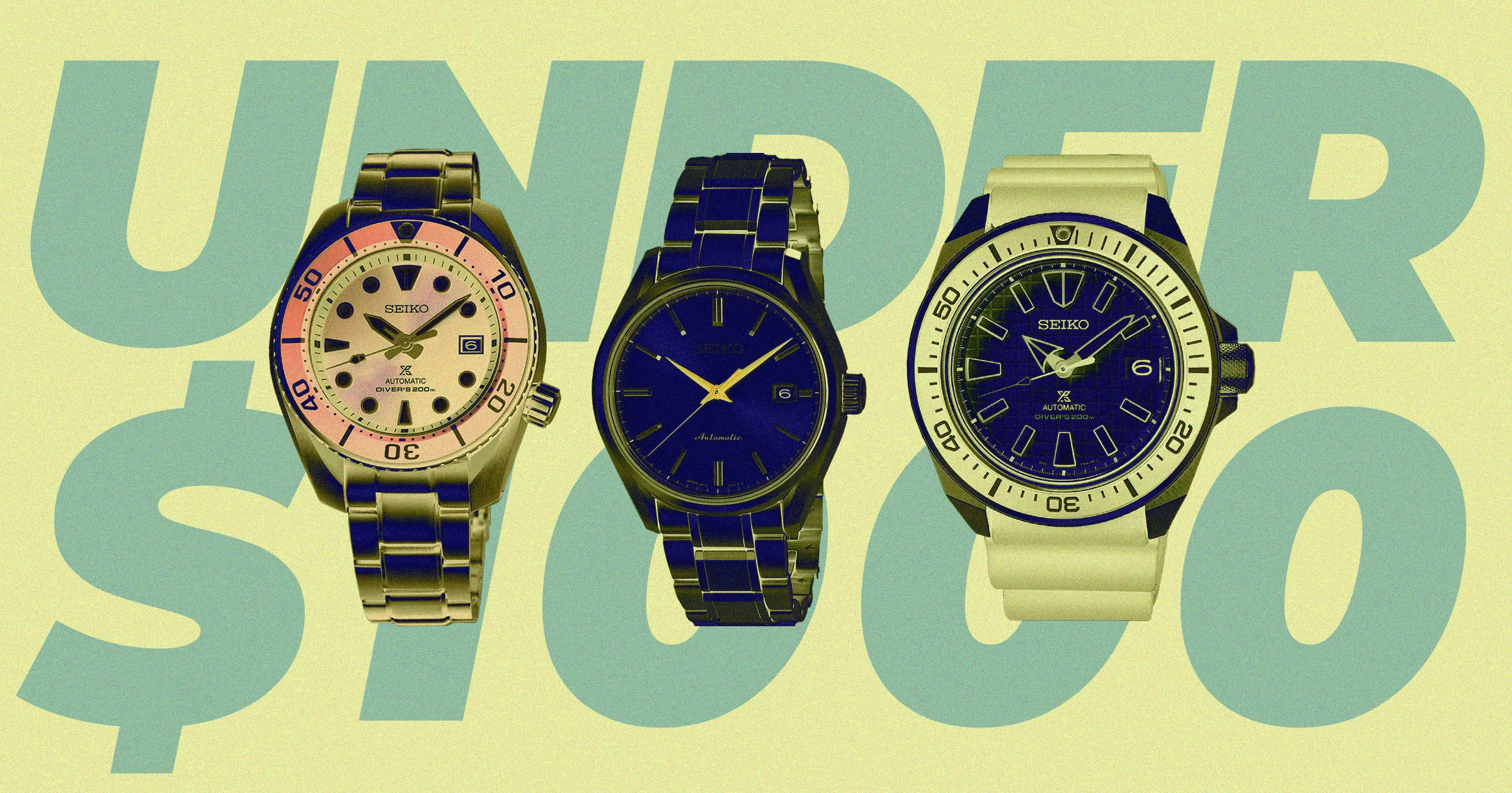 The 15 Best Seiko Watches Under $1000