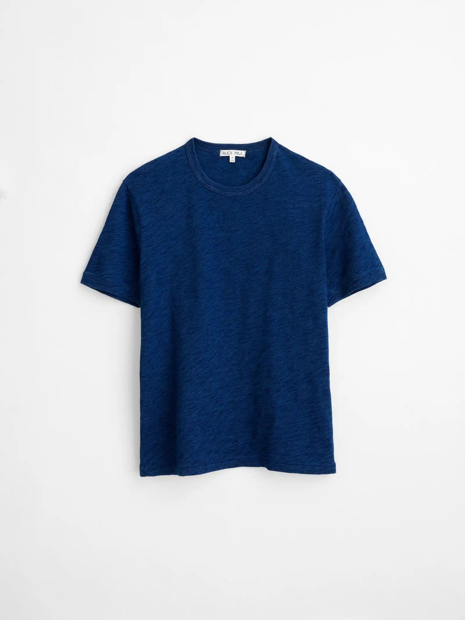 Alex Mill Standard T-Shirt in Indigo Slub Cotton