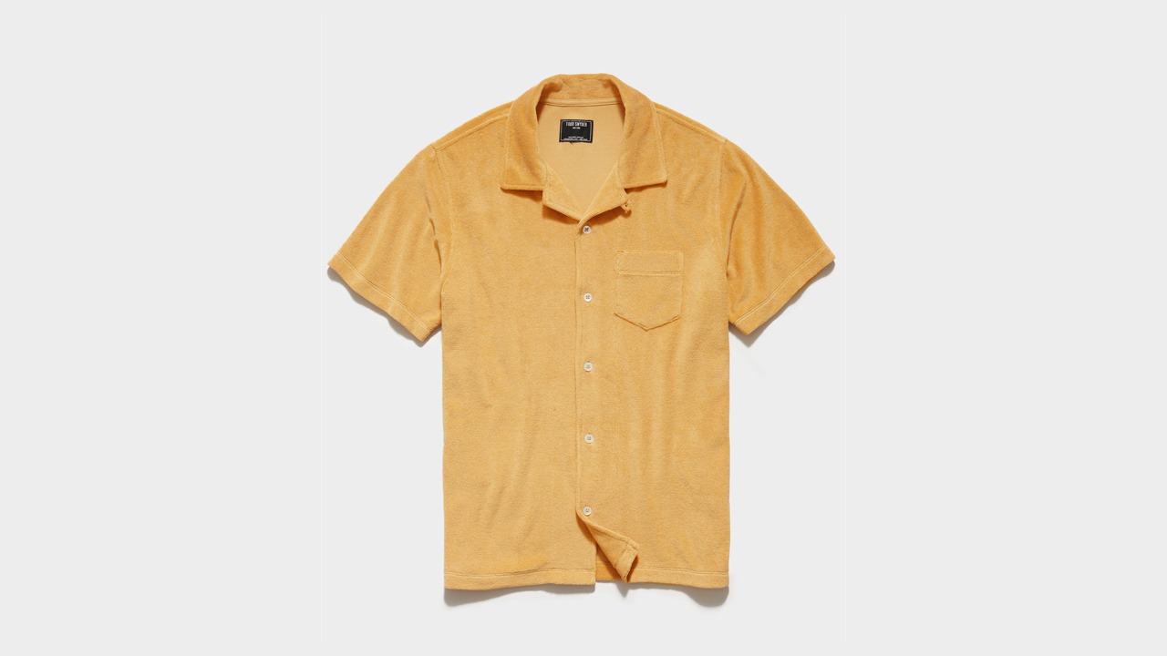 flaylay of todd snyder terry button down