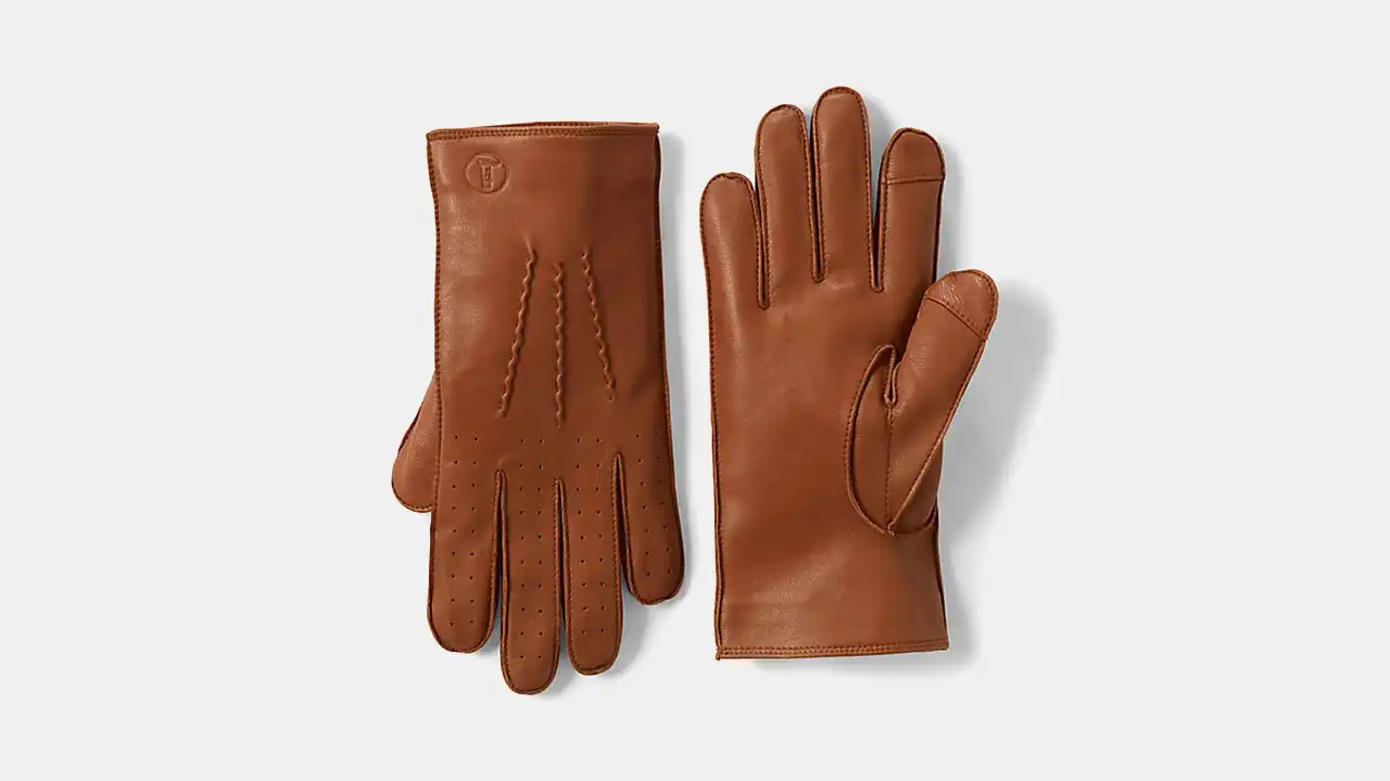 Lands’ End Leather Gloves