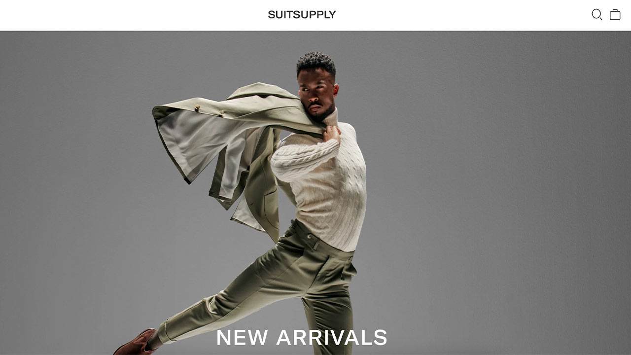 SUITSUPPLY hompeage
