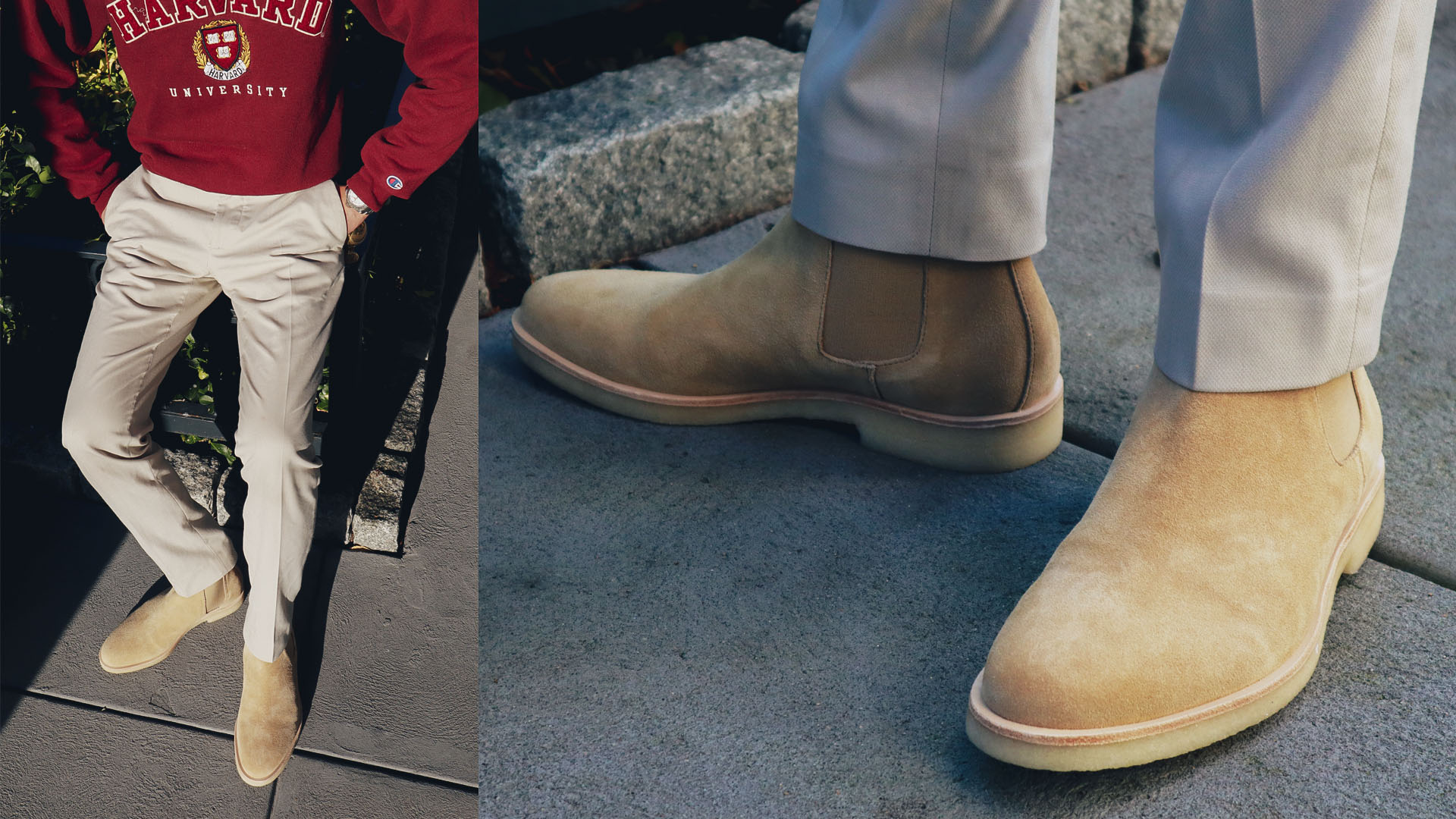 chelsea boots styled casually