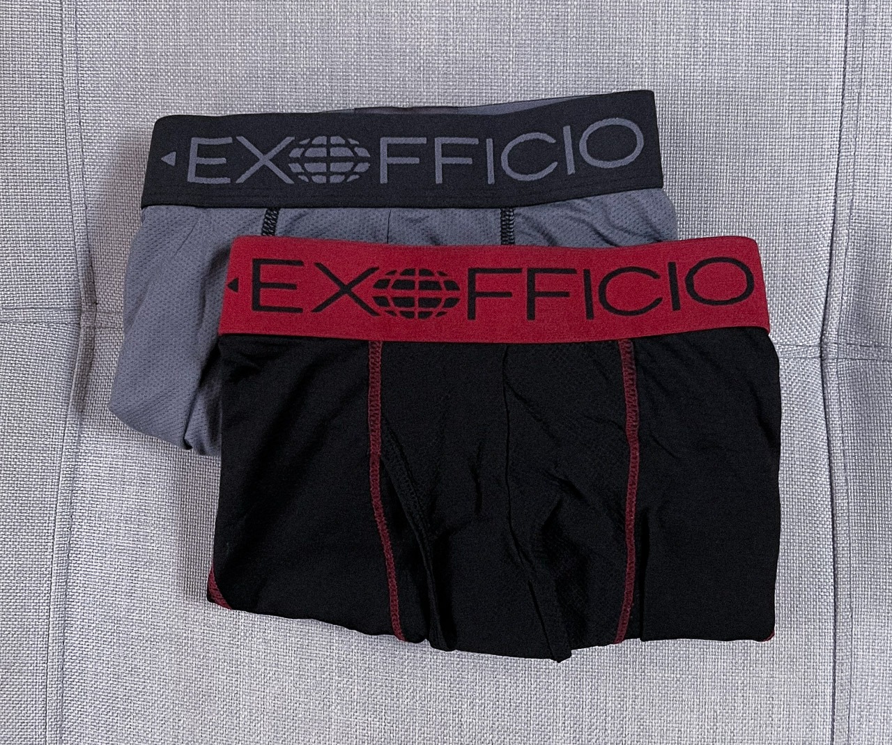 ex officio boxer briefs close up 6 inch