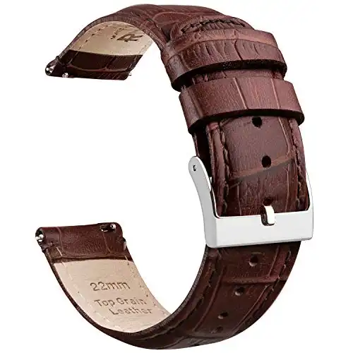 Ritche Embossed Leather Watch Straps