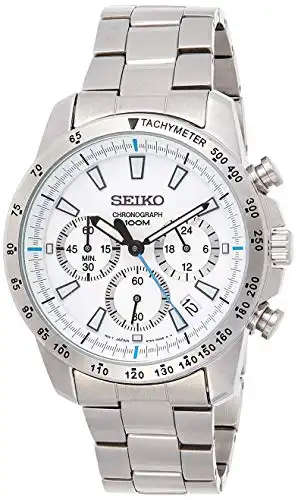 Seiko White Dial SSB025
