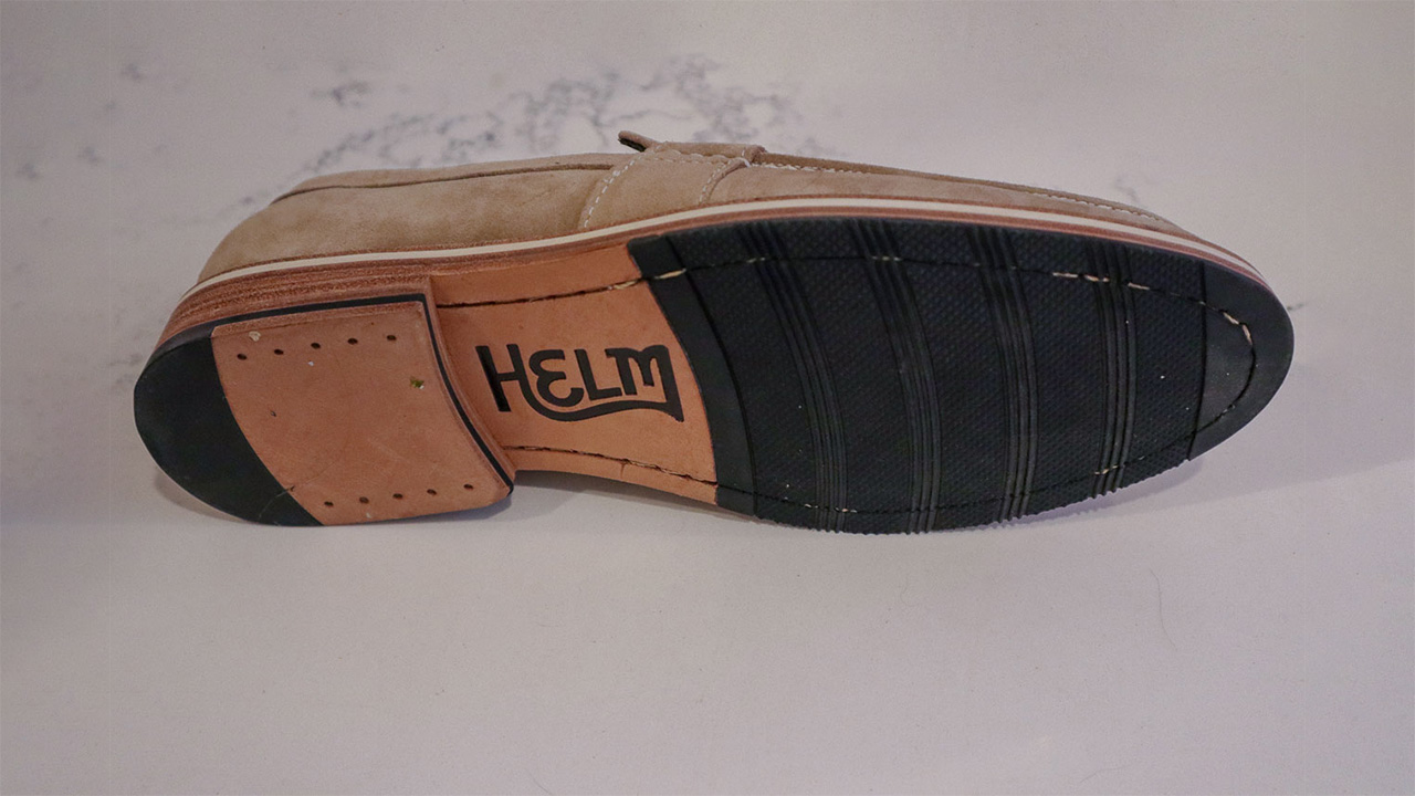 HELM boots Wilson loafer sole