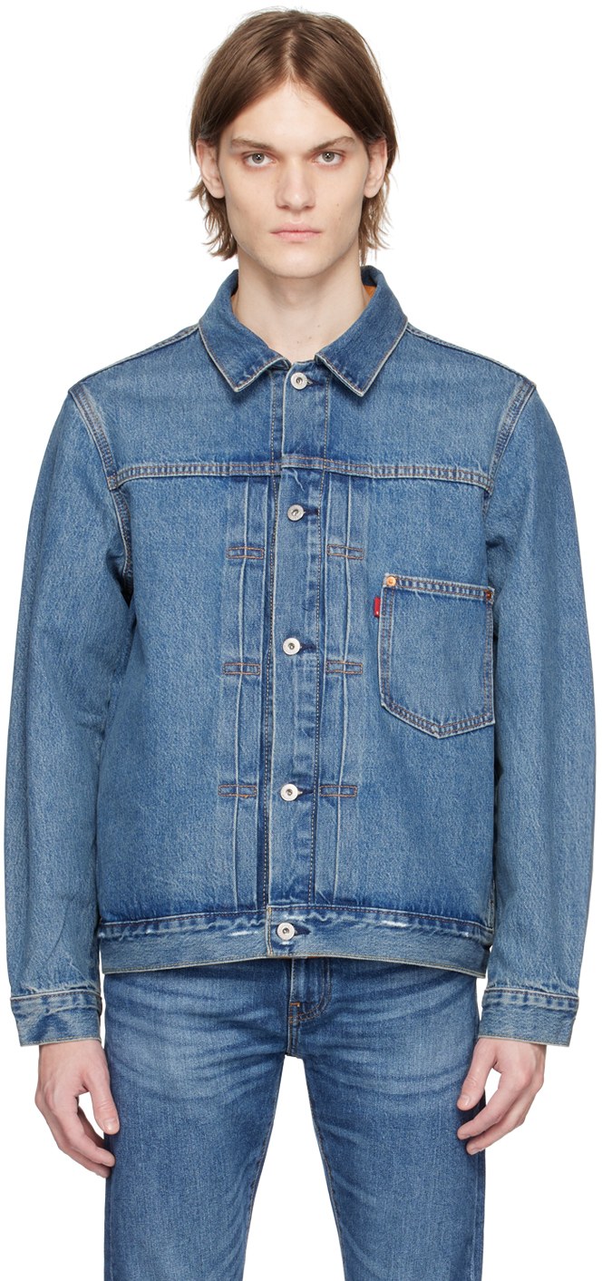 Levi's Indigo Type 1 Denim Trucker Jacket
