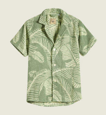 OAS Banana Leaf Terry Shirt