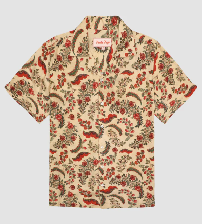 Perte d'ego Morocco Cuban Collar Shirt