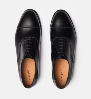 Morjas Black Calf Oxfords