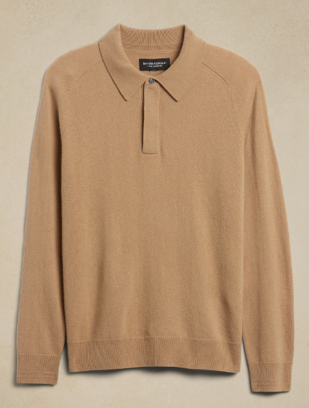 Banana Republic Cashmere Polo