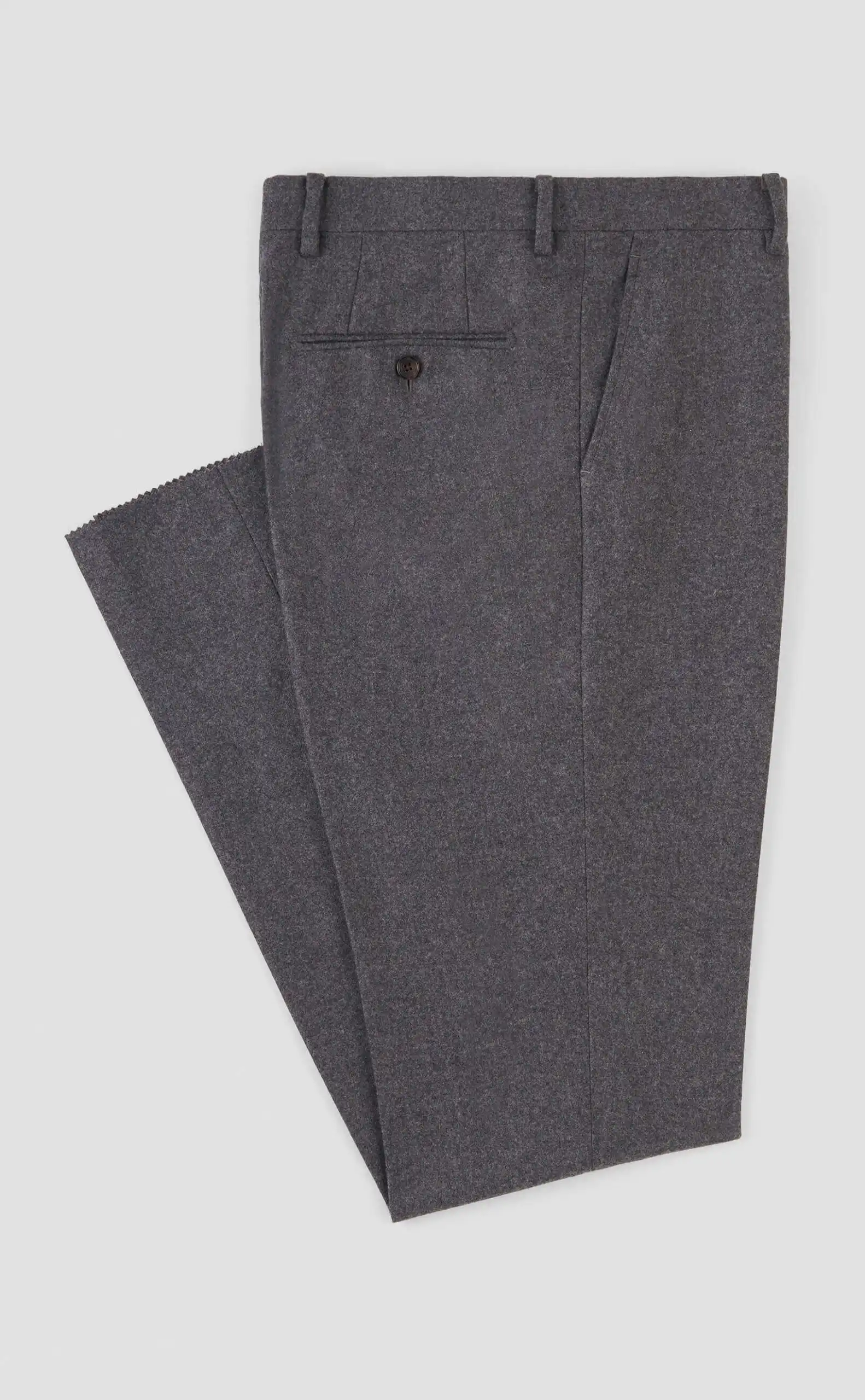 Spier and Mackay Medium Gray Flannel Trousers