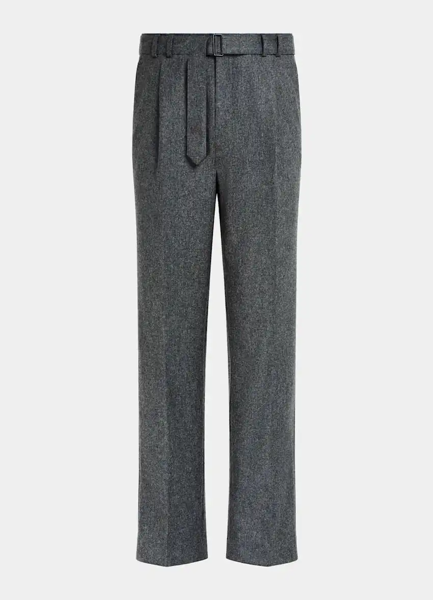 SuitSupply Sortino Mid-Grey Trousers