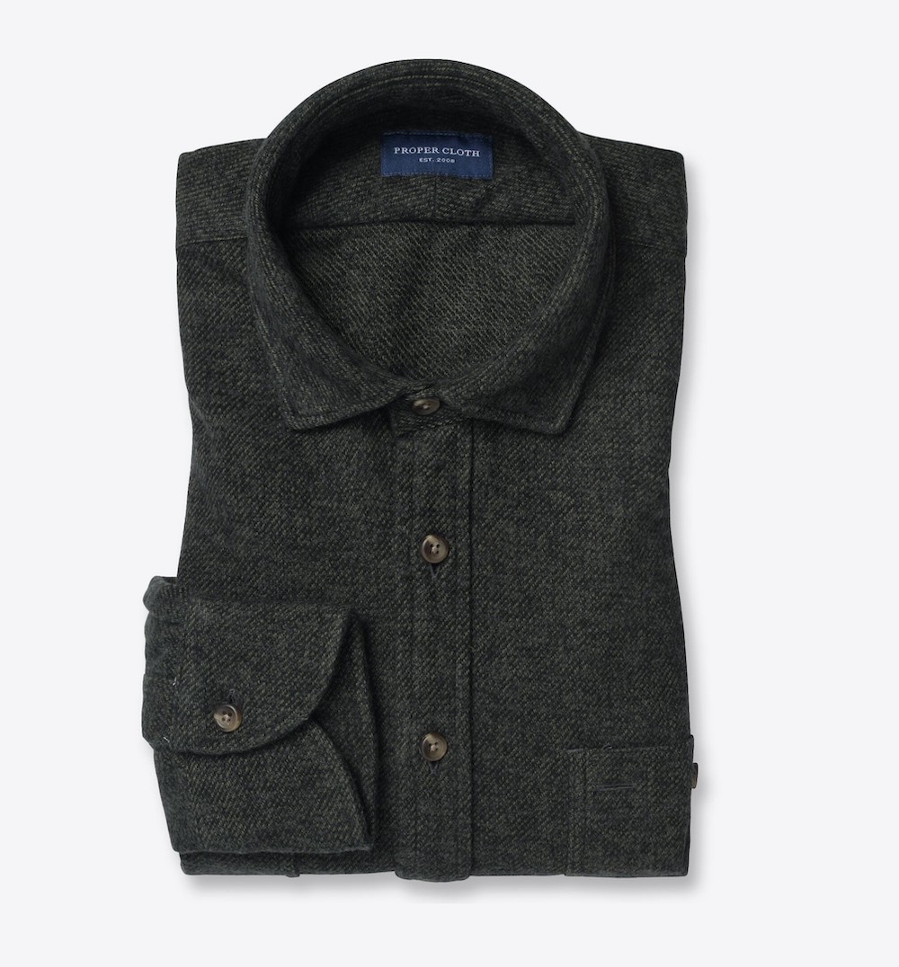 Proper Cloth Low Twist Twill Shirt
