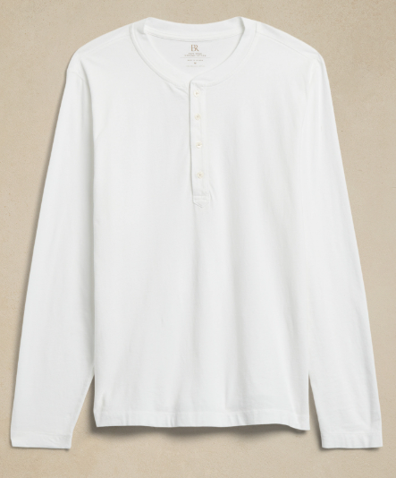 Banana Republic Soft Wash Henley