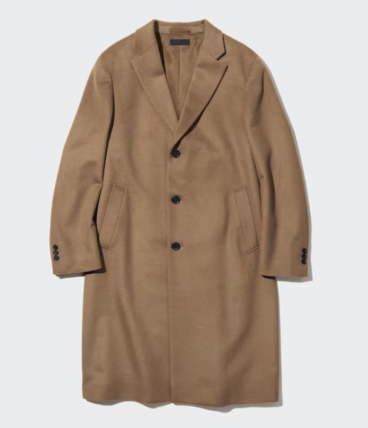 Uniqlo Cashmere Wool Chesterfield