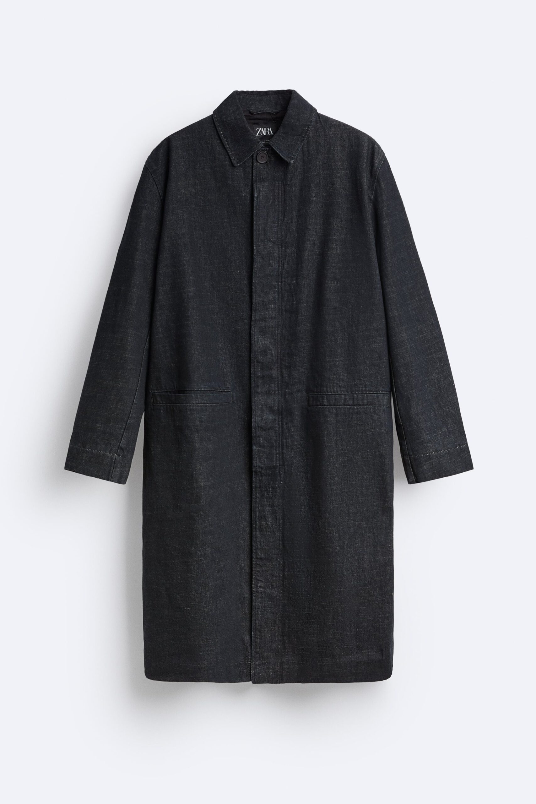 Zara Oversized Denim Trench
