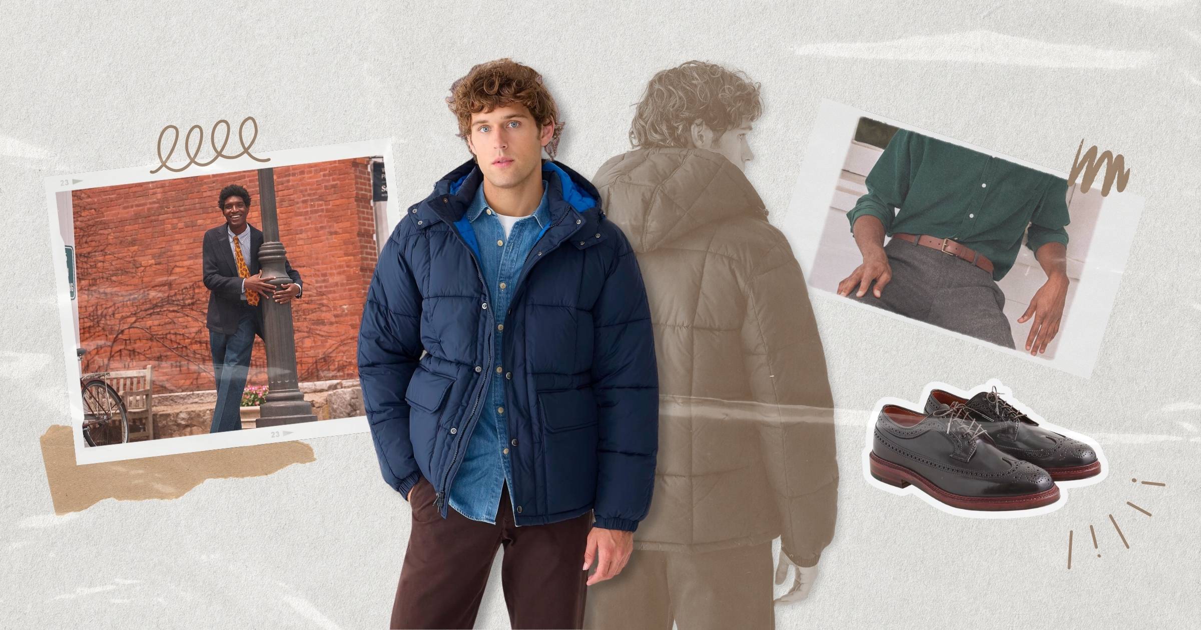 Three Easy Fall-To-Winter Men’s Looks from J. Crew (They’re a Steal, Too)