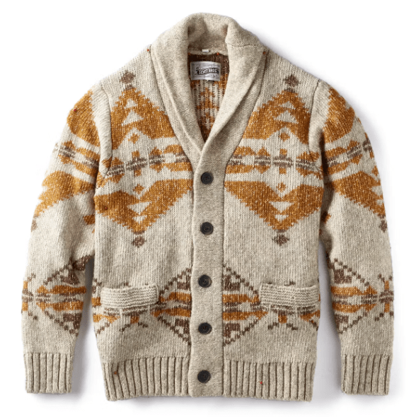 Huckberry Schott Motif Blend Cardigan