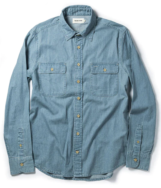 Taylor Stitch Chambray Ledge Shirt