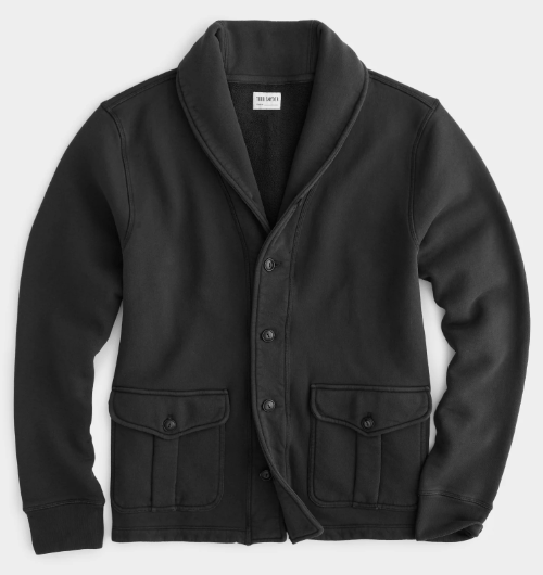 Todd Snyder LA Fleece Cardigan
