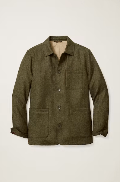 Bonobos Olive Chore Jacket