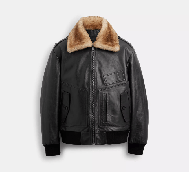 Coach Shearling Utility Jacket