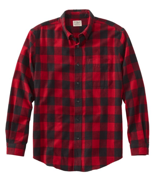 L.L.Bean Scotch Plaid Flannel Shirt (Various)