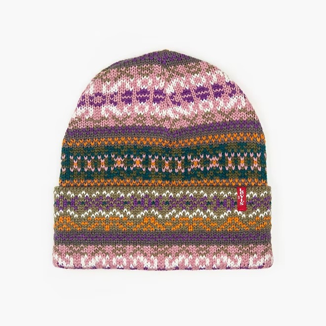 Levi s Slouchy Red Tab Beanie