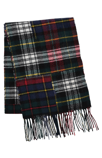 Nordstrom Patchwork Tartan Wool Muffler